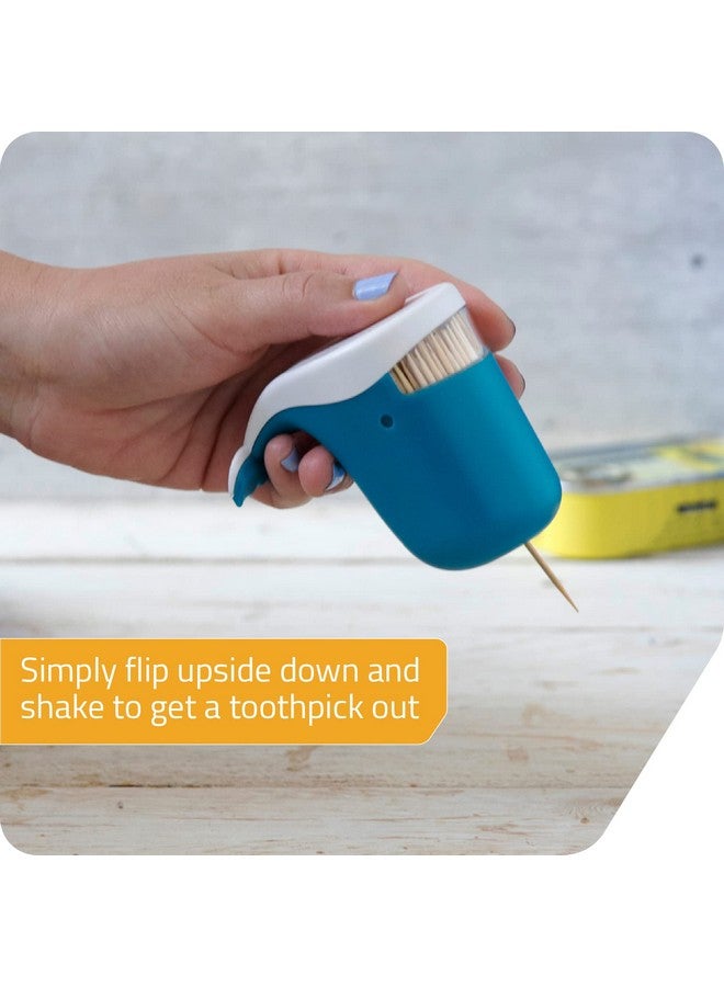 PELEG DESIGN Jonah Toothpick Holder - Cute Whale Toothpick Dispenser - Fun and Decorative Plastic Toothpick Holder for Easy Access During Meals or Gatherings - Image 2