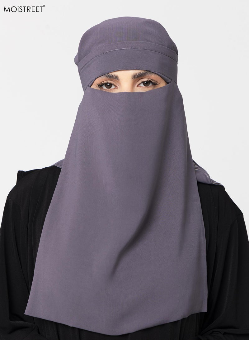 MOiSTREET Niqab Wool Chiffon - Image 1