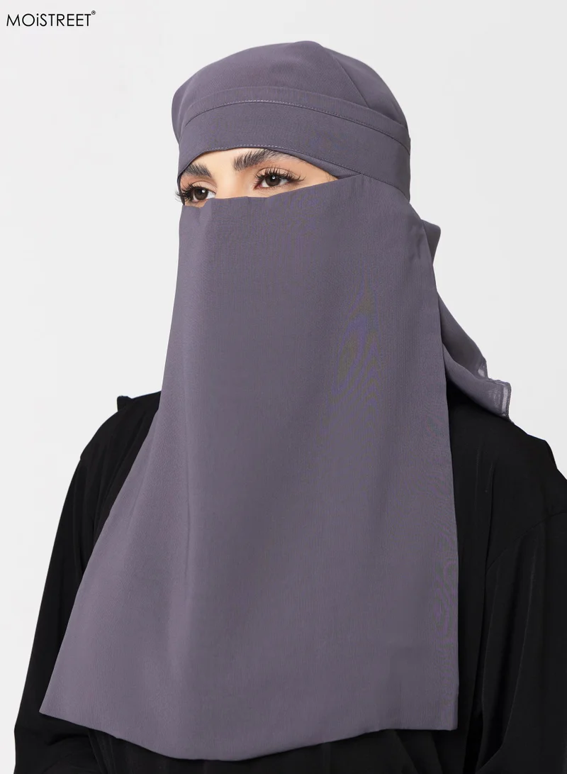 Moistreet MOiSTREET Niqab Wool Chiffon