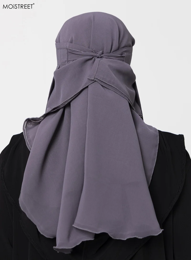 Moistreet MOiSTREET Niqab Wool Chiffon