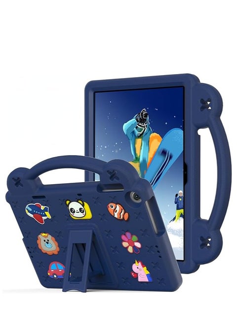 Kids Case Compatible with Lenovo Tab M10 3rd Gen 10.1 inch (TB-328FU/TB-328XU) 2022, Heavy Duty EVA Foam Shockproof Cover Kids Proof Tablet Case with Stand