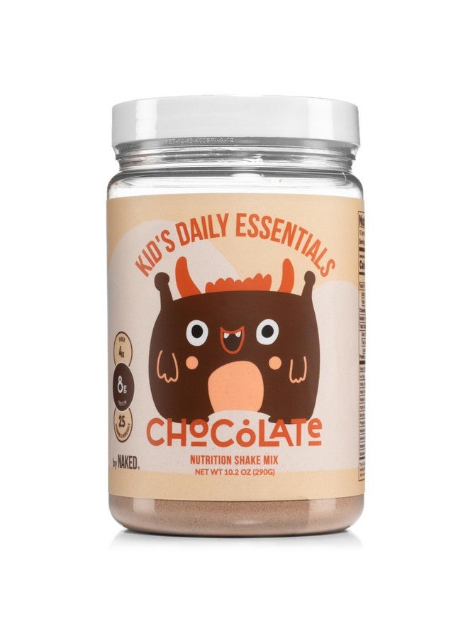 Nakd Naked Chocolate Kids Daily Essentials, Kids Protein Shake Made With Organic Milk, 6 Organic Vegetables, 25 Vitamins and Minerals, No Artificial Sweeteners, Flavors, Colors or Preservatives - Image 1