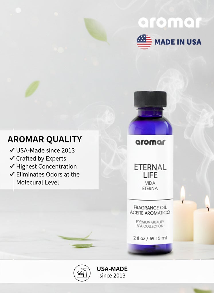 Aromar Spa Aromatic Oil  Eternal Life Fragrance, 59.15ml - Image 4