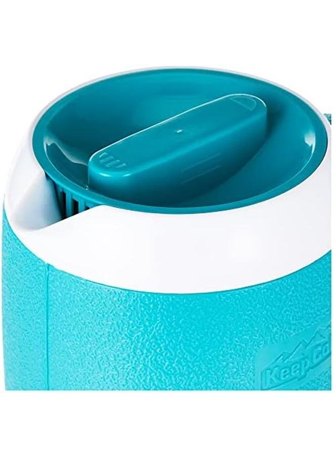 Cosmoplast Plastic 1 Liter Teal Green Keep Cold Insulated Jug 1 Liter Mpicjg004Ta  - Image 3
