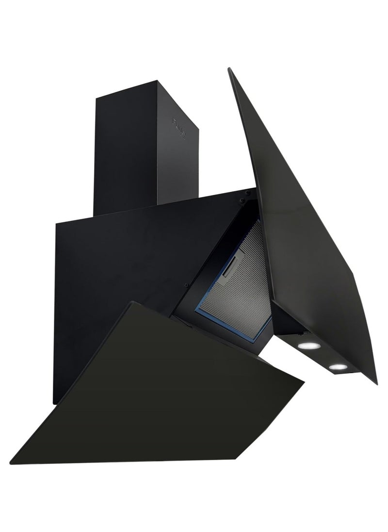 Purity Purity Built-in Kitchen Hood, 90 cm, Black - AUTO SMART  - Image 1