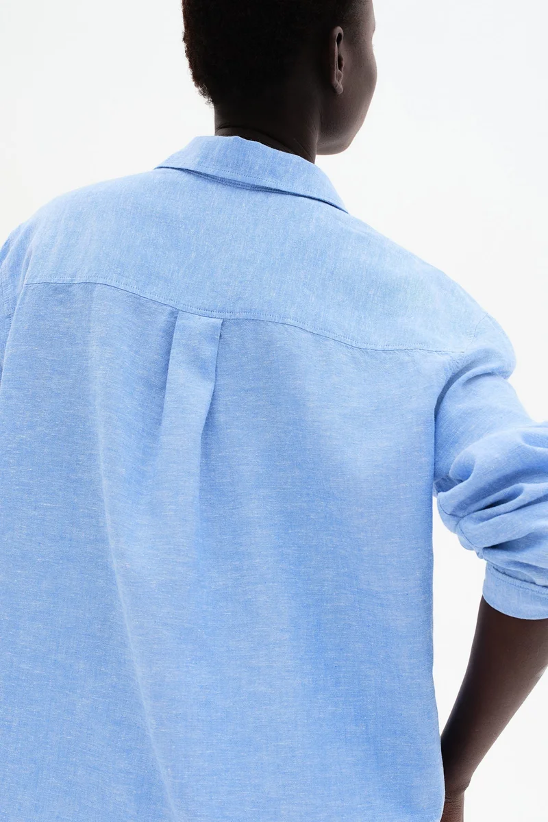 H&M Linen-blend shirt