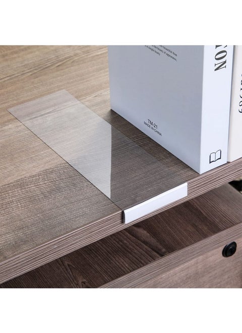 15 Pieces Moveable Shelf Label Holders Clear Shelves Tags Moveable Library Shelf Markers Transparent Shelf Label Display Holder For Classroom Office Library Book Shelves (3.03 X 9.06 X 0.63 Inch)