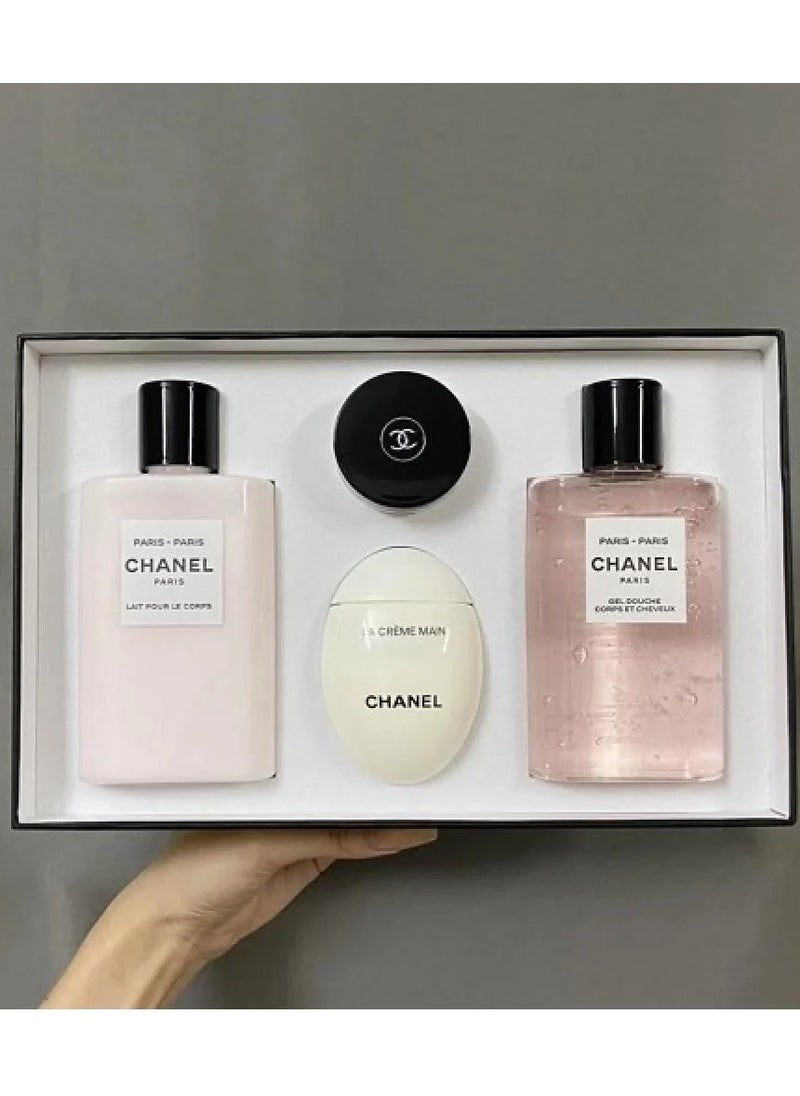 CHANEL Chanel Gold Edition Set: Lotion, Shower Gel, Moisturizer, and Lip Balm  - Image 1