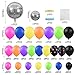 SPFYunion 168PCS Rainbow Balloon Arch Garland Kit Neon Balloons 5 10 12 18 Inch Colorful Balloons Disco for Birthday Anniversary Dark Party Back to 80s 90s Disco Party Decorations Supplies - Image 4