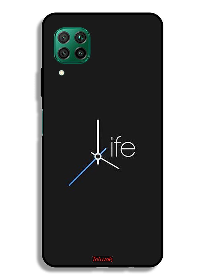Tolwak Huawei P40 lite 4G Protective Case Cover Life Clock - Image 2