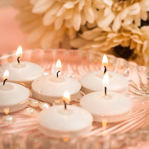 AURA DECOR AuraDecor Nuggets Scented Floating Candles || Aromatherapy || Water Floating Candle || Home Decoration || Burning Time 3 Hours (Set of 12) (𝗝𝗮𝘀𝗺𝗶𝗻𝗲) - Image 5