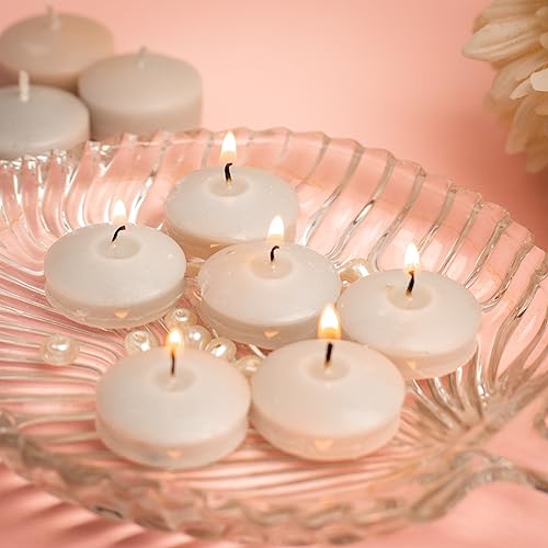 AURA DECOR AuraDecor Nuggets Scented Floating Candles || Aromatherapy || Water Floating Candle || Home Decoration || Burning Time 3 Hours (Set of 12) (𝗝𝗮𝘀𝗺𝗶𝗻𝗲) - Image 4