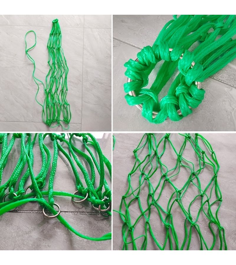 Slow Feed Horse Hay Net And Bag Single Pack Small Hole Slow Release Hay Dispenser Suitable For Horses Stall Feeding Pasture Stables Outdoor Use Reduces Waste Grazing System - Image 4