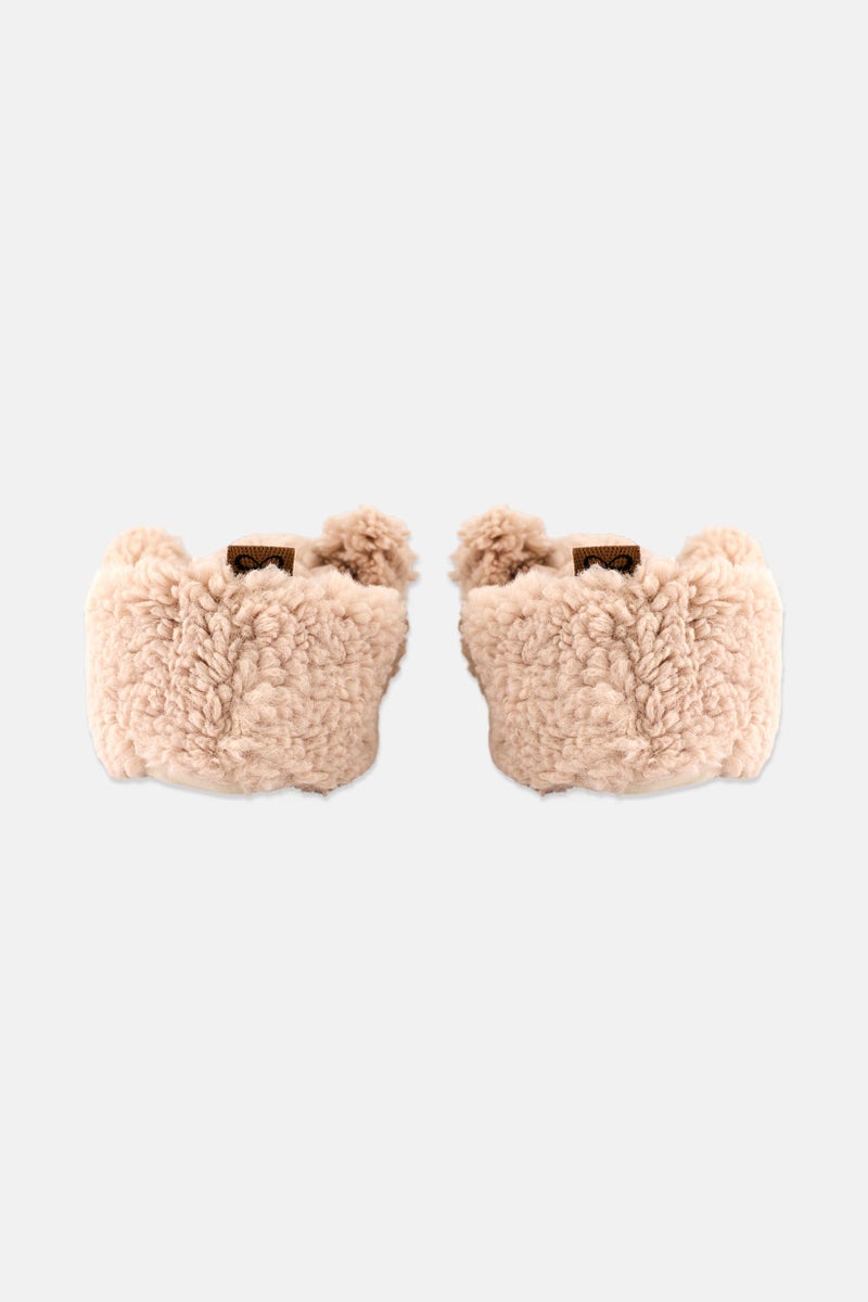 hunkemoller Women Cozy Bear Slipper, Beige - Image 2
