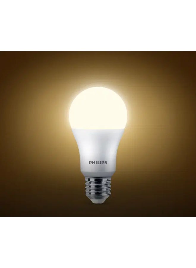Philips (SET OF 12 LAMPS) Philips long life LED Bulb Designed for the comfort of your eyes frosted finish-12PCS in one box 11W-E27-CCT 3000K-230V-3CT- - Image 2