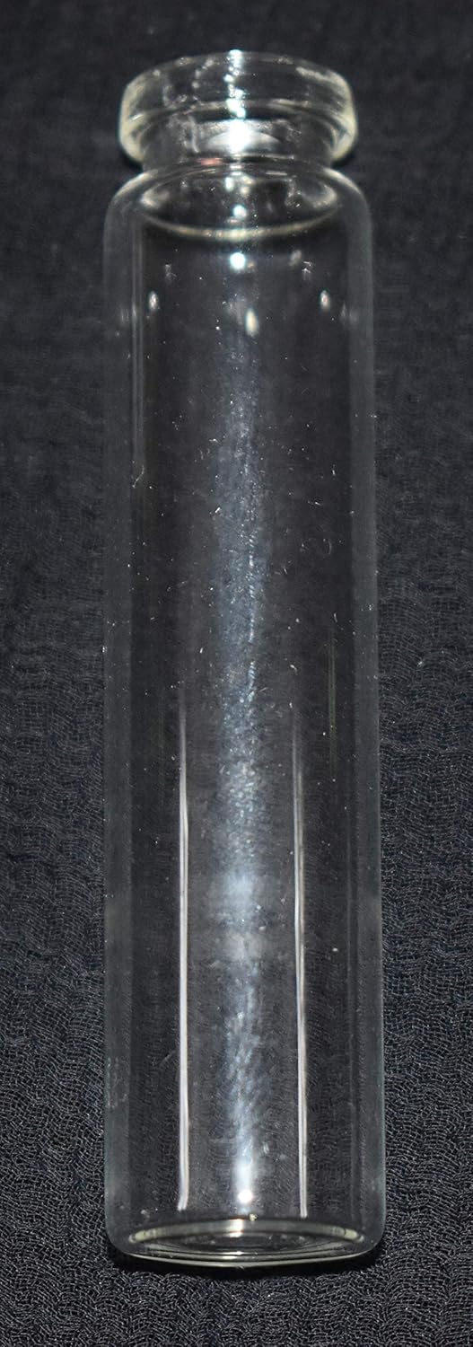 Ritedeal Plain neck glass vial glass bottle transparent quality neutral glass for medicine liquid storage 144 bottles per box 8ml Two dram glass vial with plastic cork - Image 4