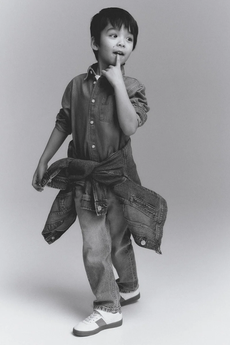 H&M Cotton denim shirt