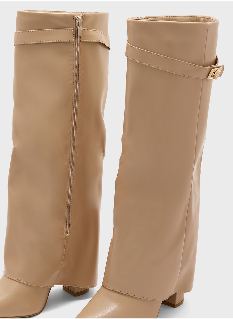 Truffle - Black Heel Boot - Image 1