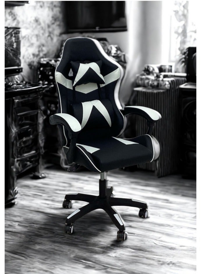 SMART HOME High Back Gaming Chair, Premium Computer Chair with Ergonomic Design, Adjustable Swivel, Headrest and Lumbar Support, Perfect for Office, Computer and Gaming  - Image 1