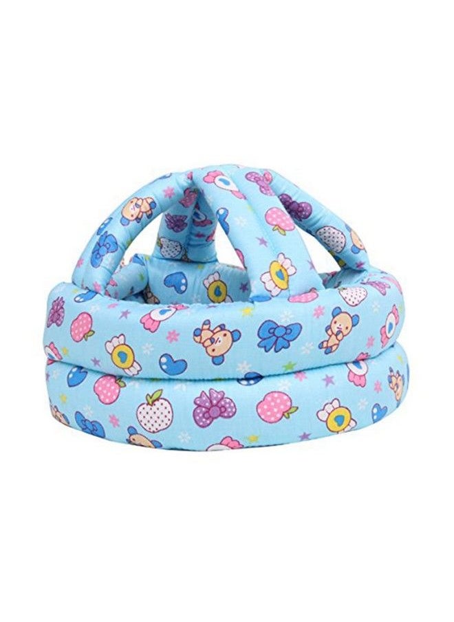 Safe-O-Kid Baby No Bumps Safety Cotton Helmet Head Protection Cushion Bumper Headguard For Infant Toddler Blue  - Image 3