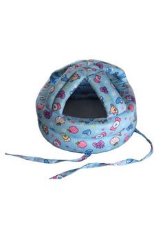 Safe-O-Kid Baby No Bumps Safety Cotton Helmet Head Protection Cushion Bumper Headguard For Infant Toddler Blue  - Image 4