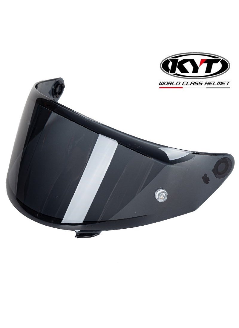 Generic - Motorcycle Helmet Replacement Lens KYT Full Face Helmet Lens Compatible With NF-R/NX Helmet Various Colors Available Tea - Image 1