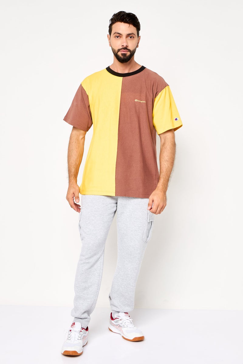 Champion تي شيرت رياضي للرجال بأكمام قصيرة مناسب للخارج، متعدد الألوان - Image 2