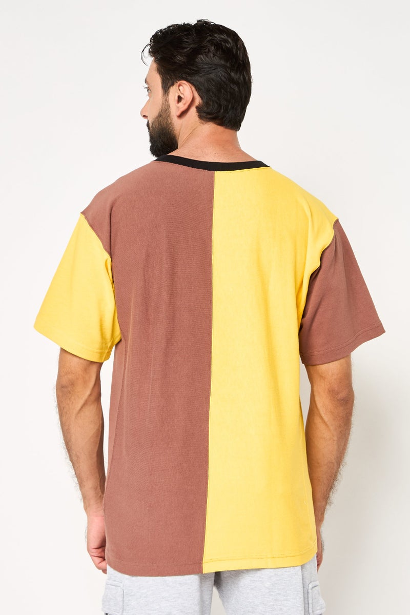 Champion تي شيرت رياضي للرجال بأكمام قصيرة مناسب للخارج، متعدد الألوان - Image 4