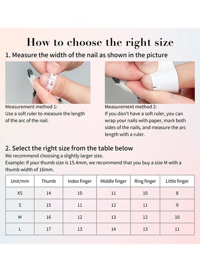 False Nails Handmade Press On Nails With Pearl Professional Manicurist Made Salon Quality Nail Art - Image 5