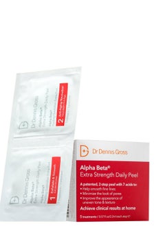 Dr. Dennis Gross Skincare Alpha Beta Extra Strength Daily Peel, 5 Treatments 