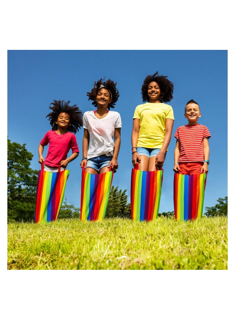 Outdoor Potato Sack Race Bags Set of 12, Fun Relay Games for Kids and Adults, Perfect for Family Gatherings, Yard Activities, and Outdoor Parties - Image 4