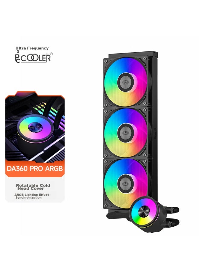 Pccooler Da360 Pro Argb Bk All-in Cpu Water Cooler - Image 1
