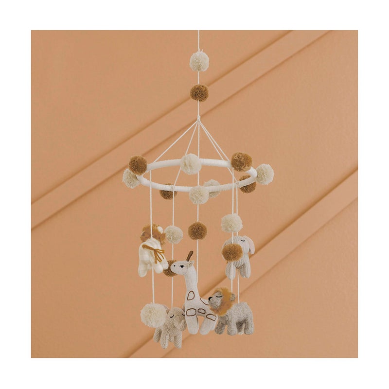 Crane Baby Safari Nursery Ceiling Hanging Decor Boho Jungle Animals Room Decor for Babies Crane Baby, Safari Nursery Decor for Boys and Girls, Ceiling Hanging, 11" x 28", Jungle Nursery Decor - Image 4