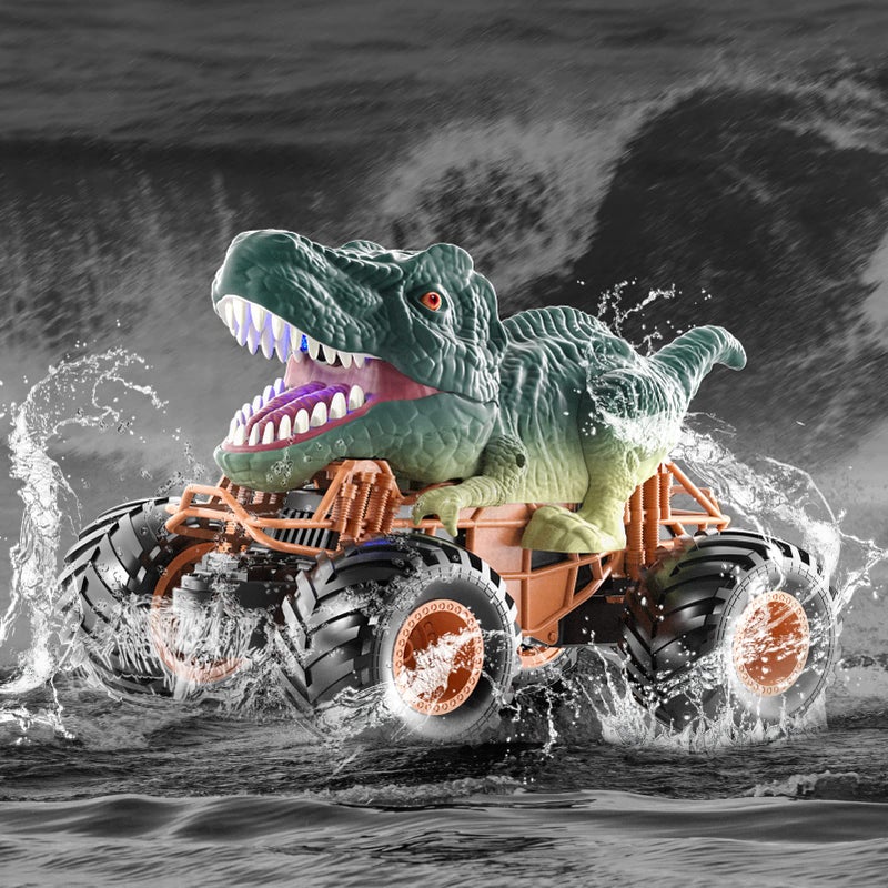 Bennol Remote Control Dinosaur Car, 2.4Ghz RC Truck for Toddlers, Electric Hobby RC Car Toys with Light & Sound Spray Birthday Gift for 3 4 5 6 7 8 Year olds Kids Boys Girl - Image 4