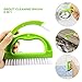LeeLoon 8 Pack Grout Cleaner Brush Handheld Groove Gap Cleaning Tools Tile Joint Scrub Brush to Deep Clean Household Cleaning Brushes for Window Door Track Stove Tops Shower Kitchen Seams Floor Lines - Image 4