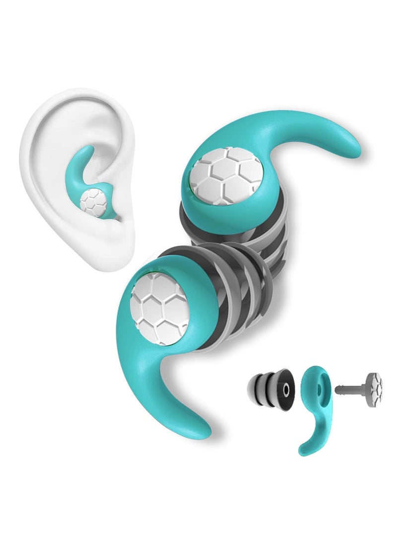 ARNOTEC Ear Plugs for Noise Reduction - Soft Silicone Ear Plugs [Three Layer] Ear Plugs for Sleeping and Concentration, Social Gatherings, Noise Sensitivity & Parenting - 40dB  - Image 2