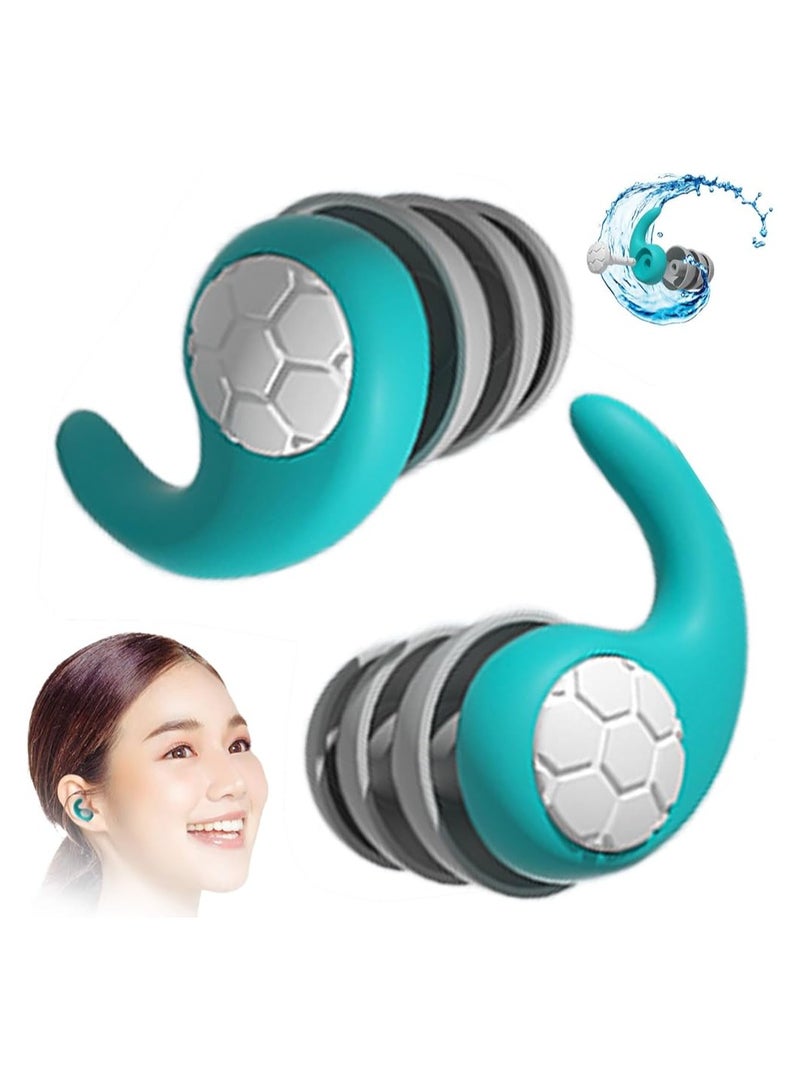 ARNOTEC Ear Plugs for Noise Reduction - Soft Silicone Ear Plugs [Three Layer] Ear Plugs for Sleeping and Concentration, Social Gatherings, Noise Sensitivity & Parenting - 40dB  - Image 1