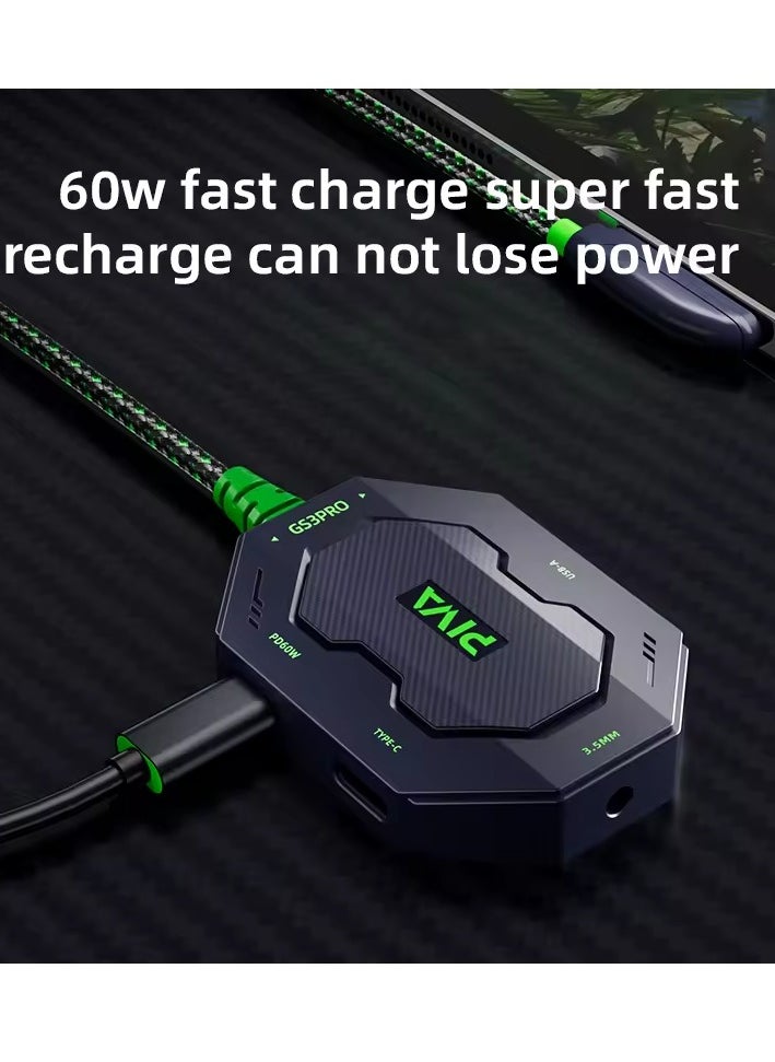 piva PIVA PIVA GS3 PRO-Z  4 in 1 Type C Cable 32bit Audio Support 60W Charging Power  - Image 3
