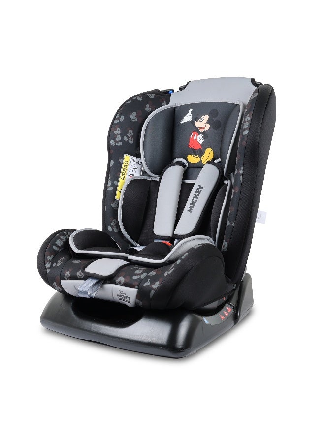 Disney Trucare FZC Disney Mickey Mouse Baby/Kids 3 In 1 Car Seat 4 Position Comfort Recline Angle Recline Suitable From 0 Months To 6 Years Group 0+/1/2, Upto 25Kg Multicolor - Image 1