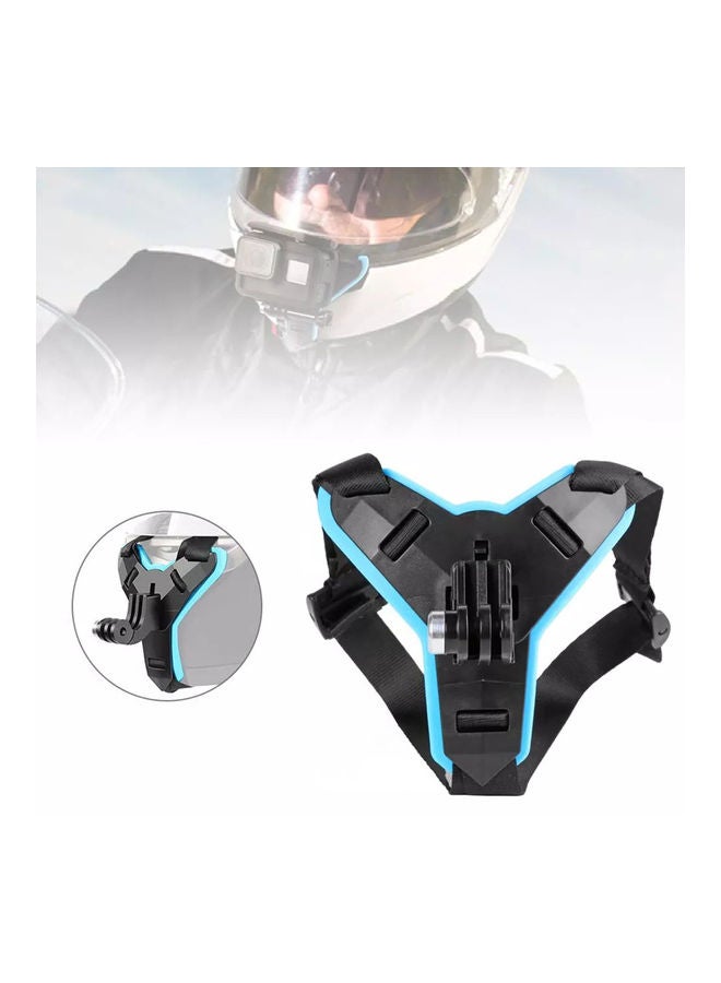 Motorcycle Helmet Chin Mount Holder For Sports Camera Mobile Phone - Image 3