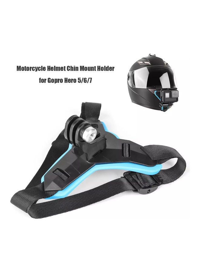Motorcycle Helmet Chin Mount Holder For Sports Camera Mobile Phone - Image 5