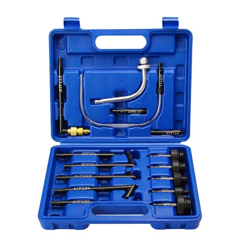 Handor Transmission Fluid Fill Adapter ATF Filler, Transmission Fluid Oil Refilling Connector Tool Kit for Fo-rd - Image 1