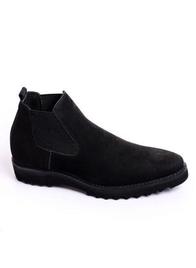 Mr.joe Genuine Leather Chelsea Boots Black  - Image 1