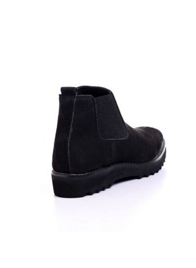 Mr.joe Genuine Leather Chelsea Boots Black  - Image 4
