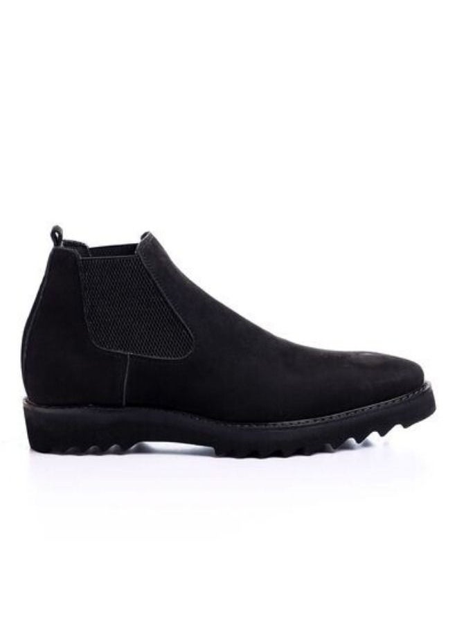 Mr.joe Genuine Leather Chelsea Boots Black  - Image 3