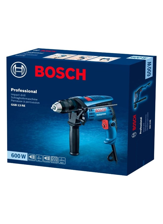 BOSCH - Professional Impact Drill 600W 230V GSB 13 RE 601217671 - Image 1