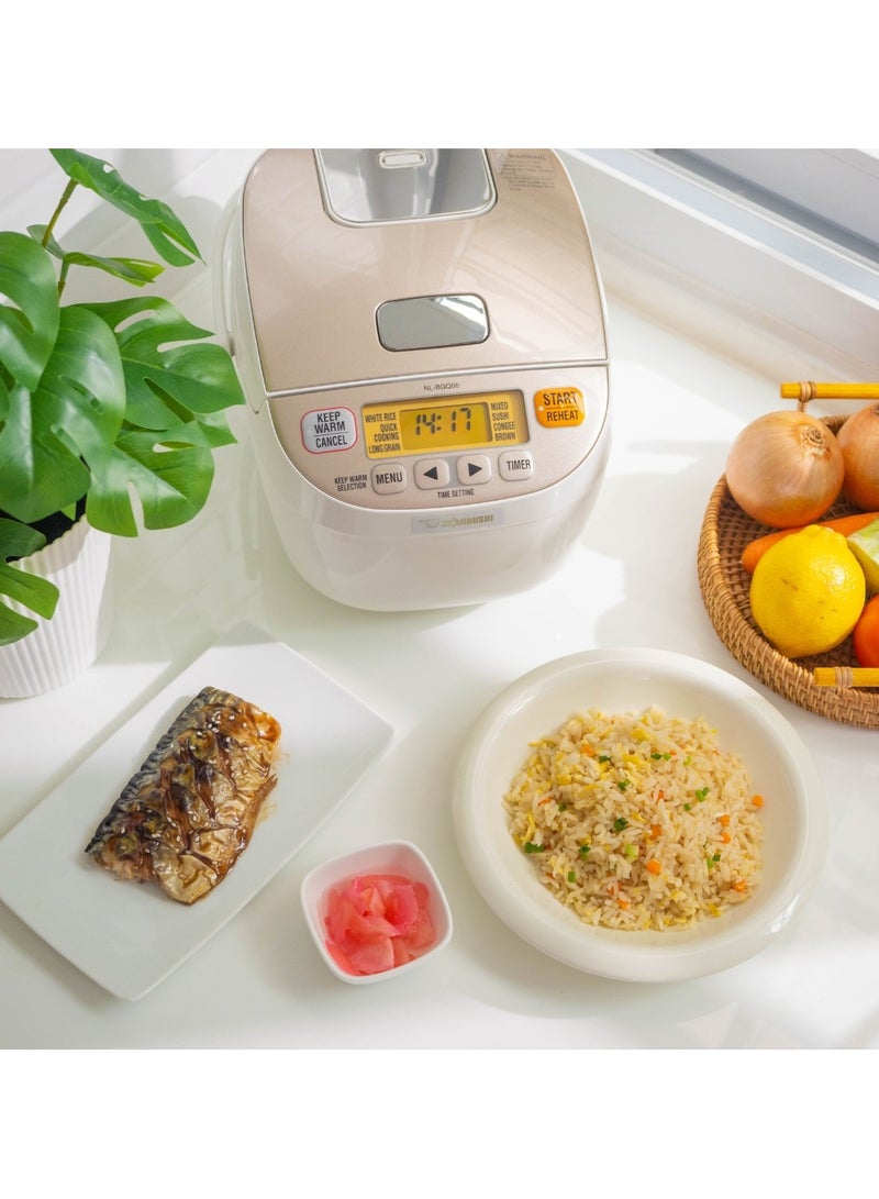 Zojirushi NL-BGQ05-WA 0.5L Rice Cooker & Warmer – Compact, Fuzzy Logic Technology for Perfect Rice Every Time - Image 3