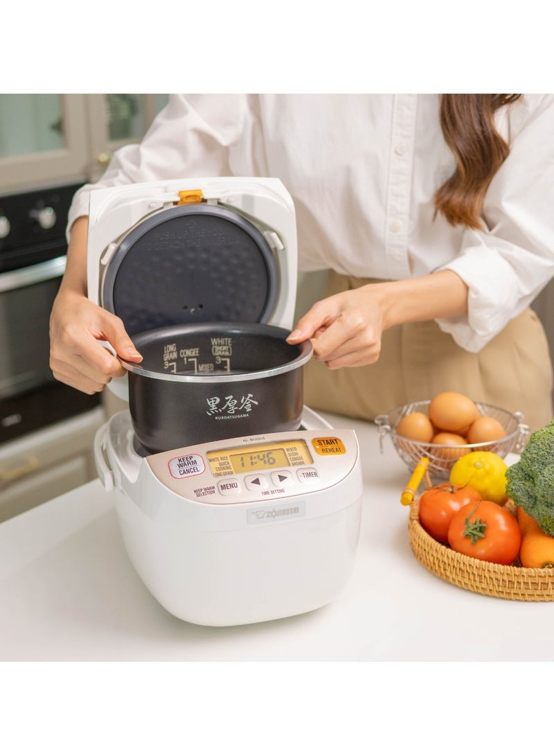 Zojirushi NL-BGQ05-WA 0.5L Rice Cooker & Warmer – Compact, Fuzzy Logic Technology for Perfect Rice Every Time - Image 4