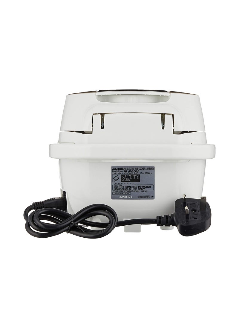 Zojirushi - Electronic Rice cooker/ warmer 0.5 ltr, White - Image 1