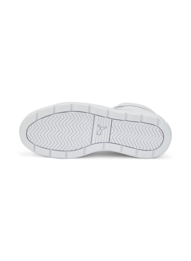 PUMA Karmen Rebelle Mid Womens White Sneakers  - Image 4